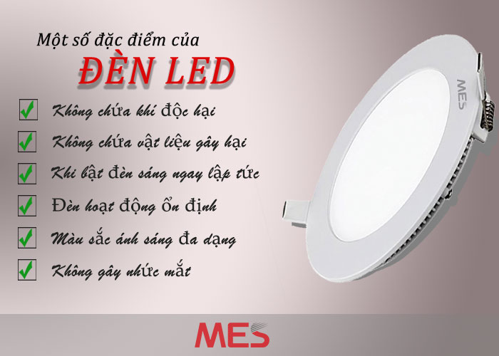 Đặc điểm của bóng đèn LED: Hiệu suất và Ứng dụng