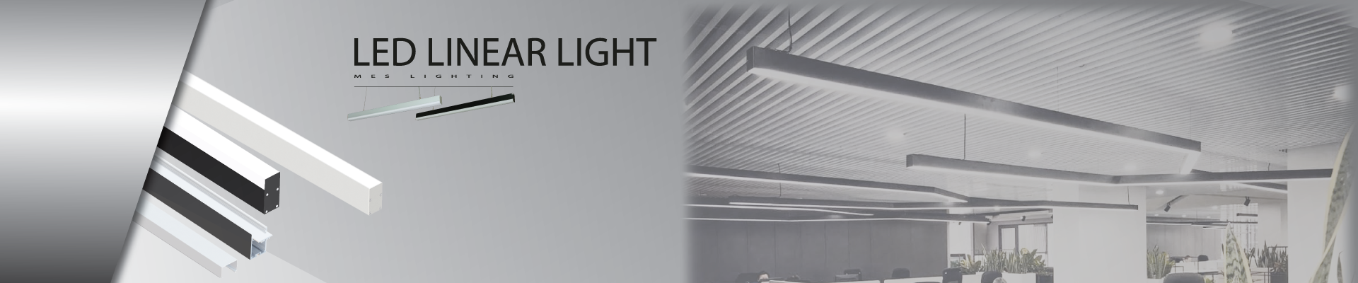 Đèn LED thanh treo một mặt chiếu 72W MLL174