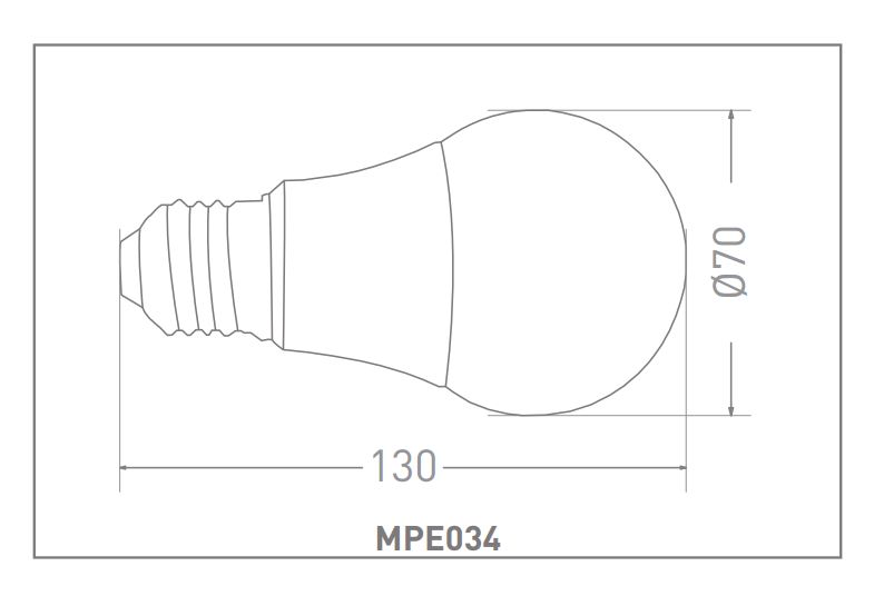 Đèn LED Bulb 15W - MBE034